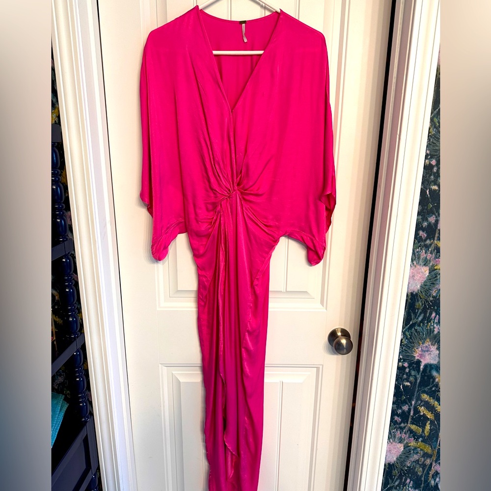 Hot pink siren dress